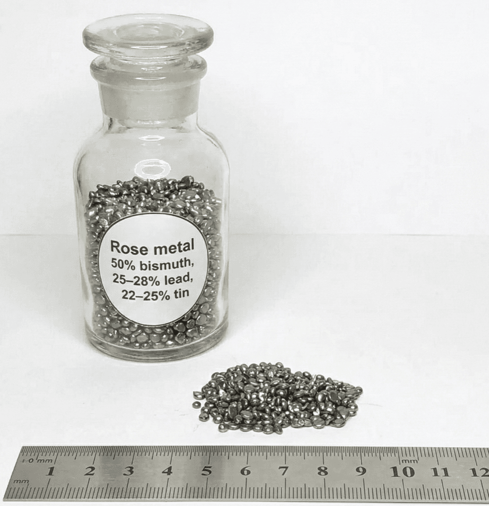 Rose’s metal alloy pellets