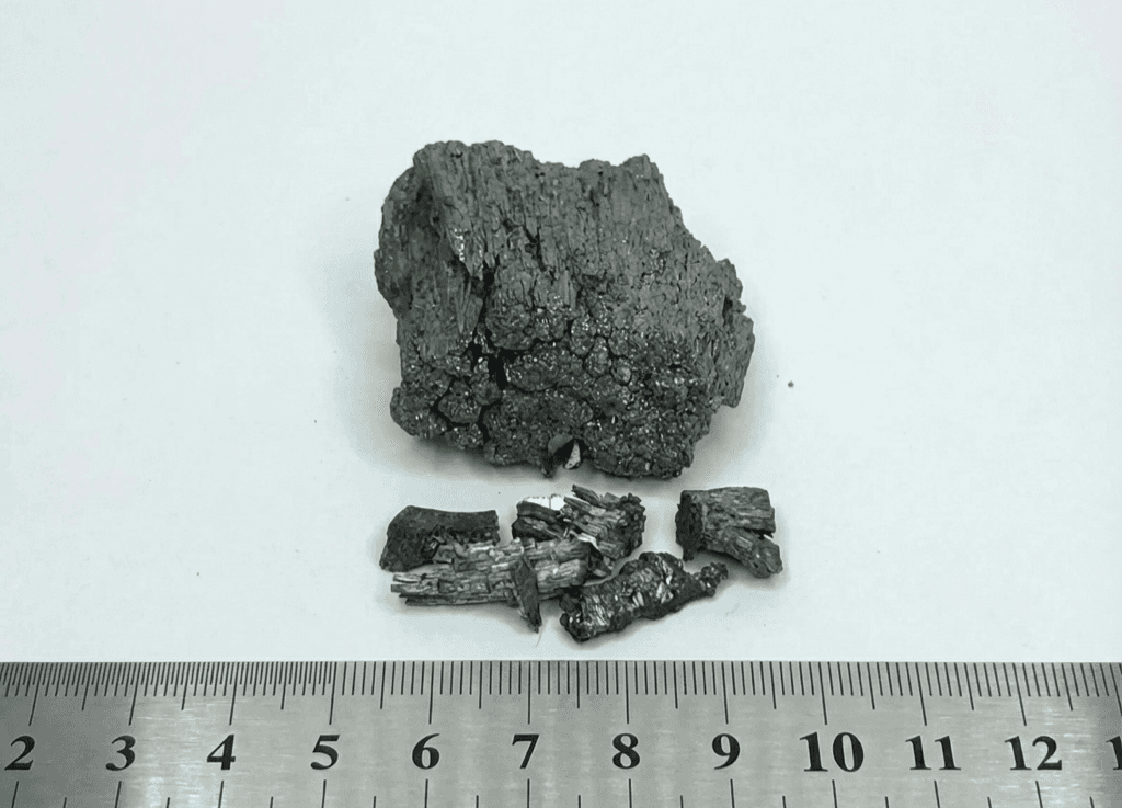 Thulium metal sample