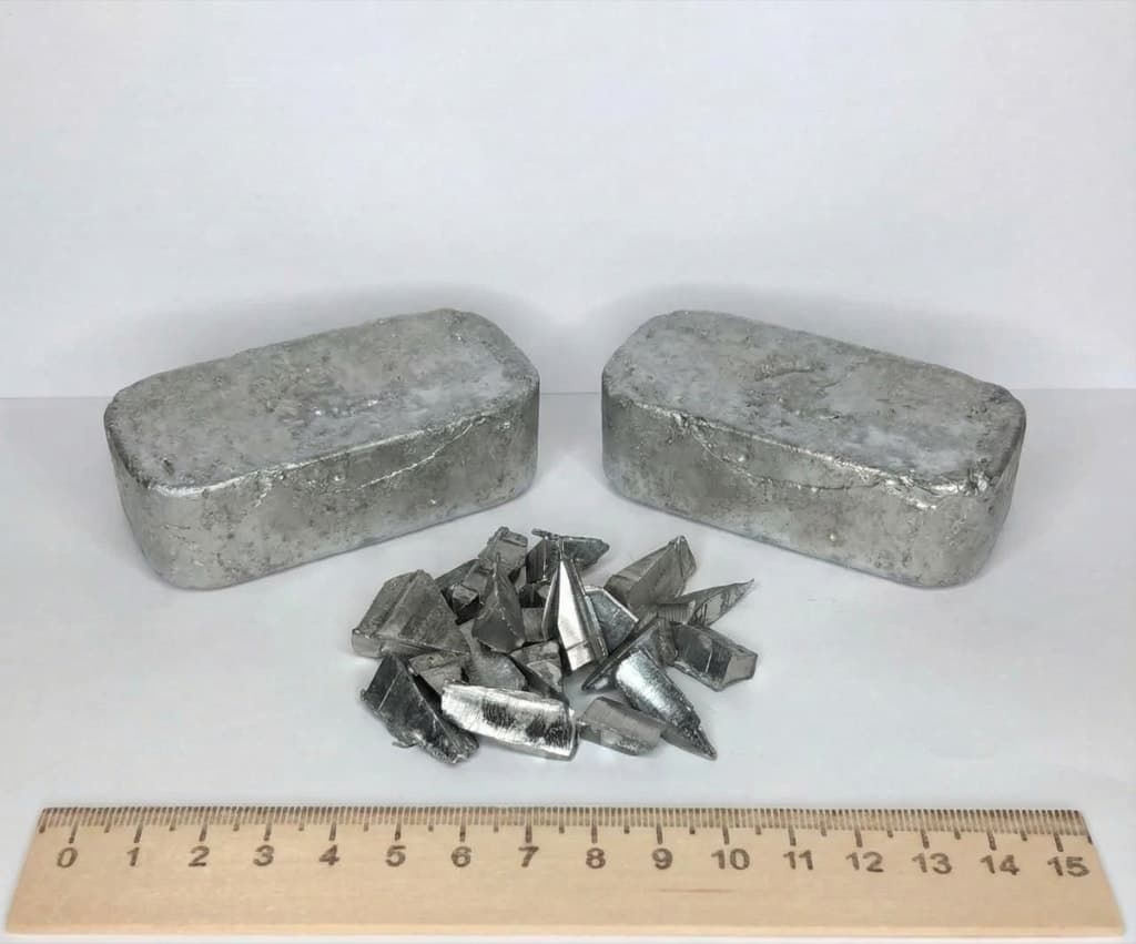 Cadmium metal ingot